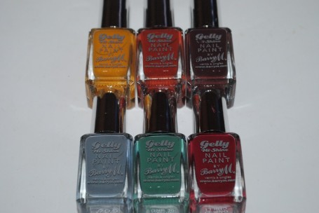 barry m gelly nails autumn 2014 review