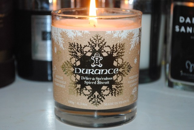 durance spiced biscuit candle review