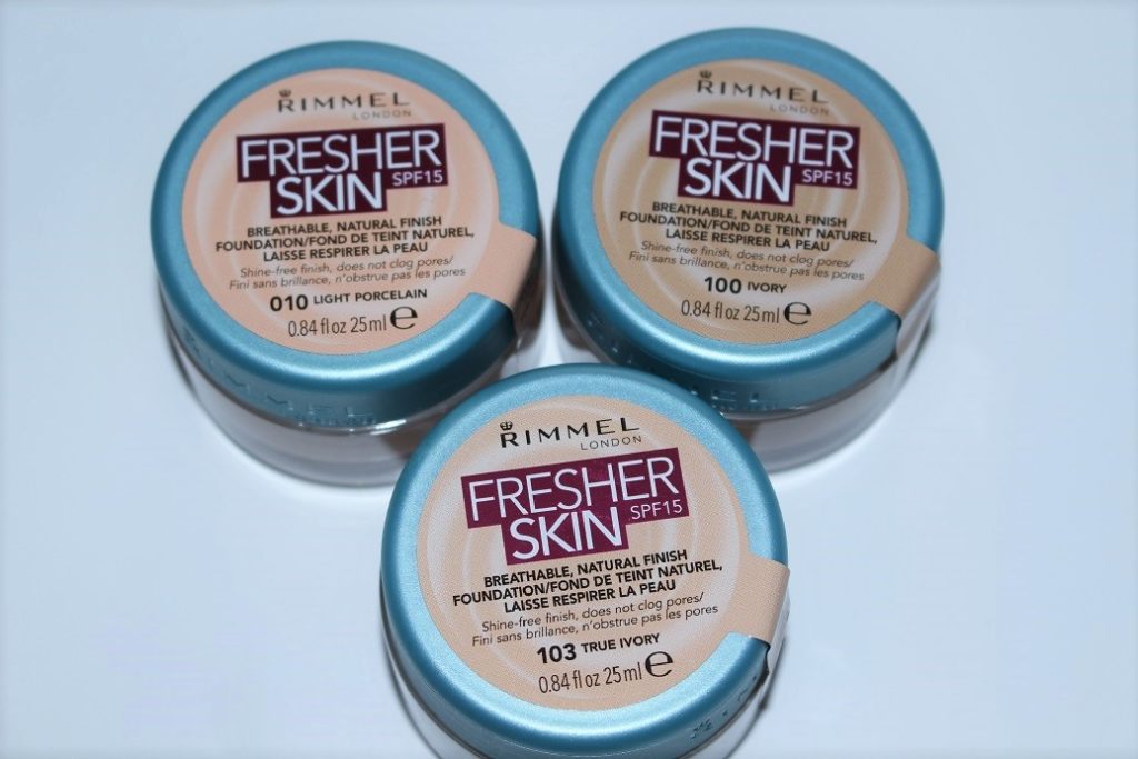 Rimmel Fresher Skin Foundation Review & Swatches