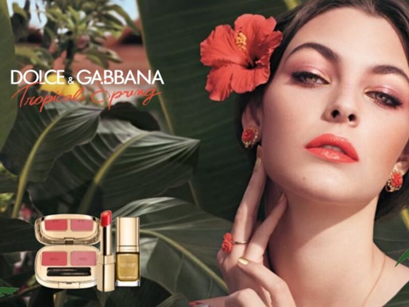 Dolce and Gabbana Spring 2017 Makeup Swatches - Tropical Spring Collection