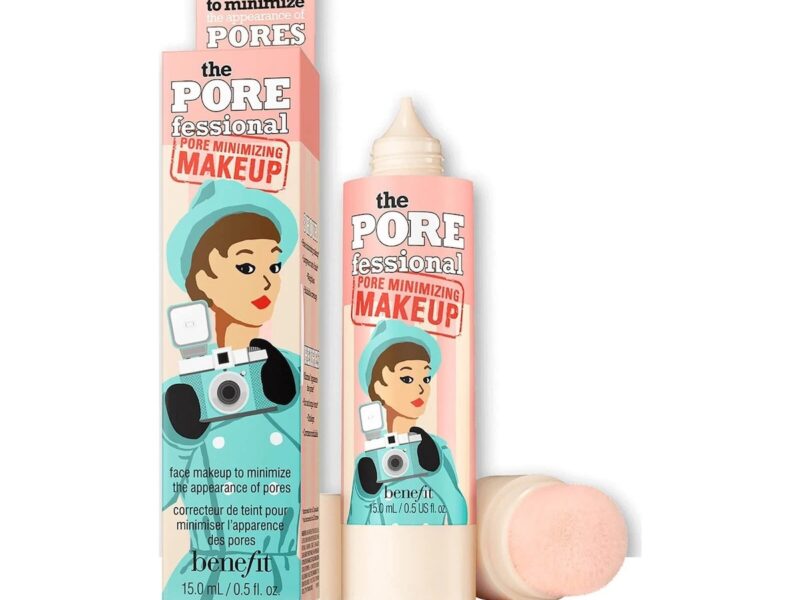 Benefit POREfessional Pore Minimizing Makeup Review & Swatch