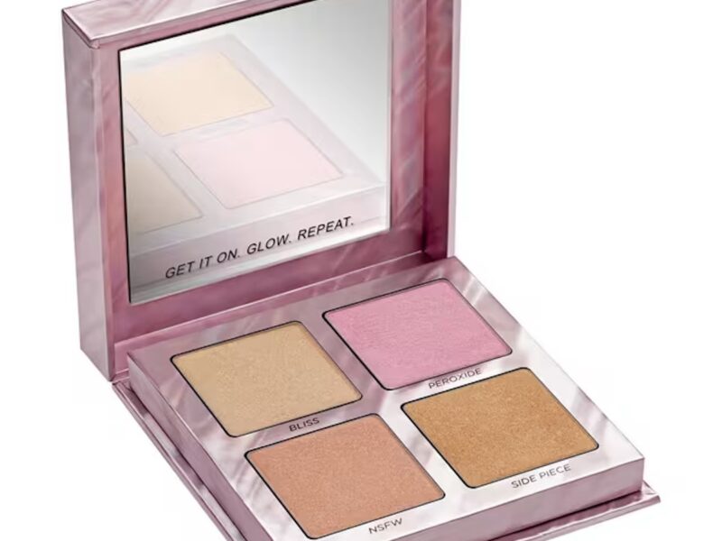 Urban Decay Afterglow Highlighter Palette Review & Swatches