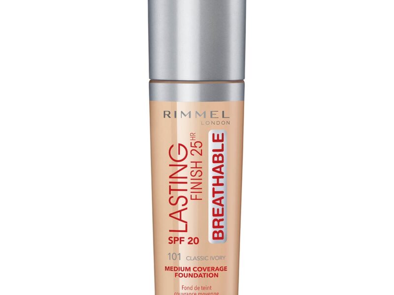 Rimmel Lasting Finish Breathable Foundation Review & Swatches