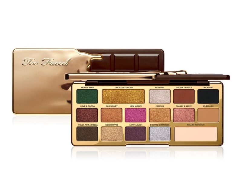 Too Faced Chocolate Gold Eyeshadow Palette Review & Swatches