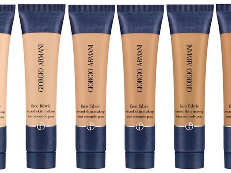Giorgio Armani Face Fabric Back for 2018 - Second Skin Effect