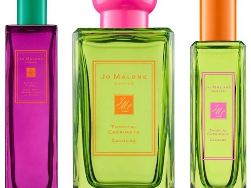 Jo Malone Hot Blossoms - Cattleya Flower Body Mist & Tropical Cherimoya Cologne