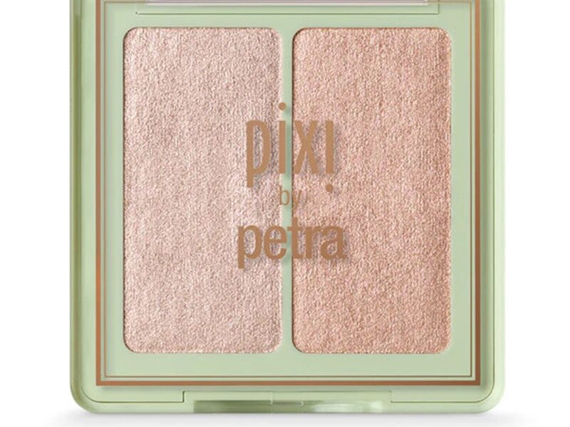 Pixi Glowy Gossamer Duo Review & Swatches - Subtle Sunrise, Delicate Dew