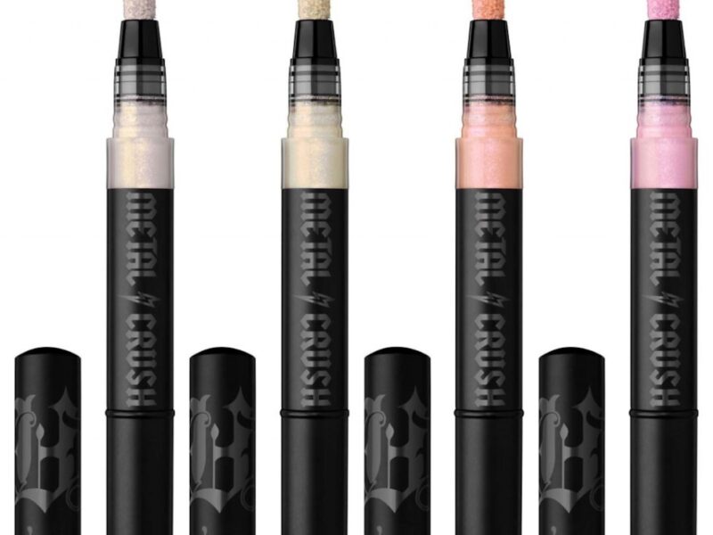 Kat Von D Metal Crush Liquid Highlighter Review & Swatches