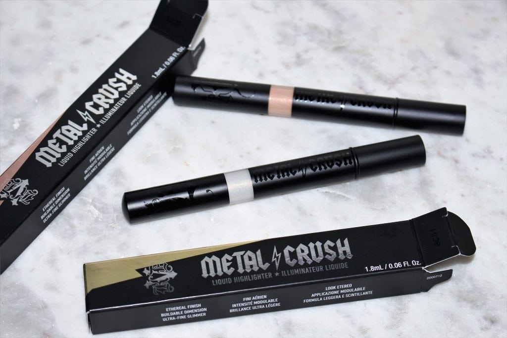 Kat Von D Metal Crush Liquid Highlighter Review & Swatches 3 kat von d metal crush liquid highlighter review