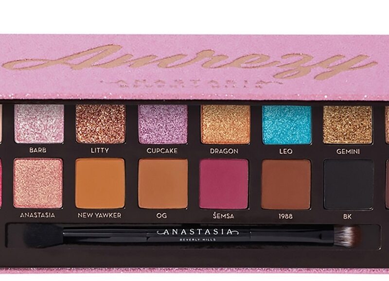 Anastasia Amrezy Eyeshadow & Pressed Pigment Palette Swatches