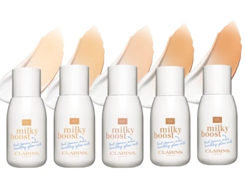 Clarins Milky Boost Healthy Glow Milk Review & Swatches