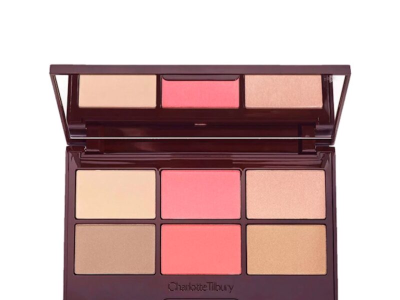 Charlotte Tilbury Glowing Pretty Skin Palette Review & Swatches - Relaunch