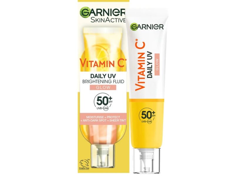 Garnier Vitamin C Daily UV Fluid SPF50 Glow Review