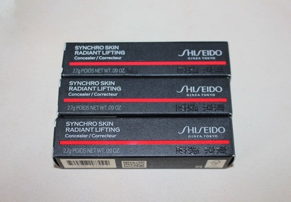 Shiseido Synchro Skin Radiant Lifting Concealer Review & Swatches 2 Shiseido Synchro Skin Radiant Lifting Concealer Review & Swatches