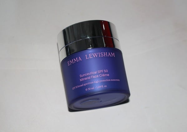 What is Emma Lewisham Sunceutical SPF 50 Mineral Face Crème?