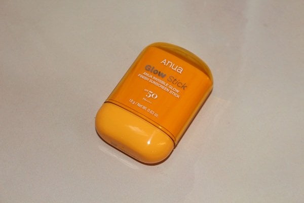 Anua Invisible Glow Finish Sunscreen Stick SPF50 Review: The Glowiest SPF50 Sun Protection Stick? 4 Anua Glow Stick Packaging
